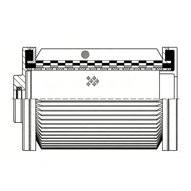Metal Pleated Element