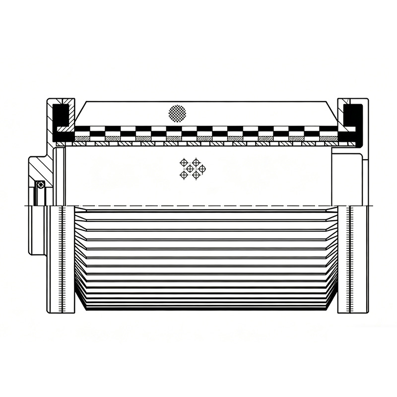 Metal Pleated Element