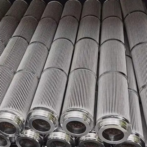 Metal Fiber Pleated Filter Element