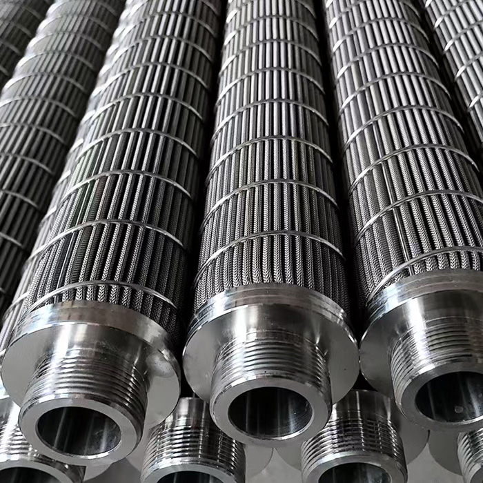 Metal Fiber Pleated Filter Element