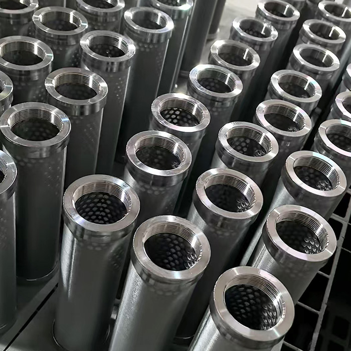 Metal Fiber Pleated Filter Cylinder