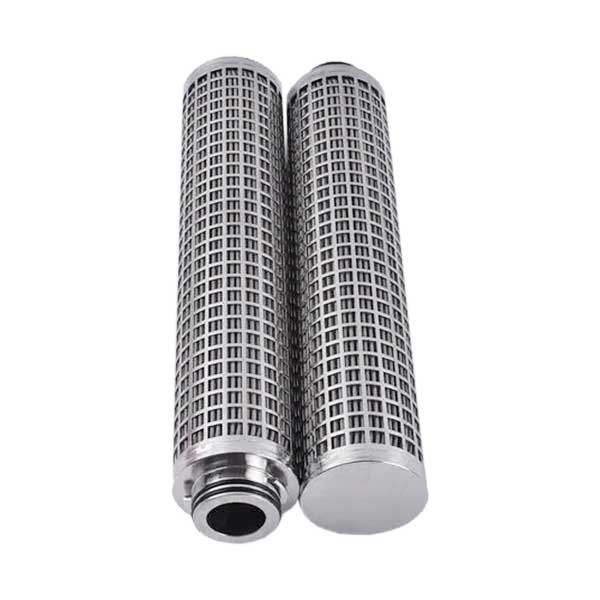 Gefaltetes Metallfilterelement