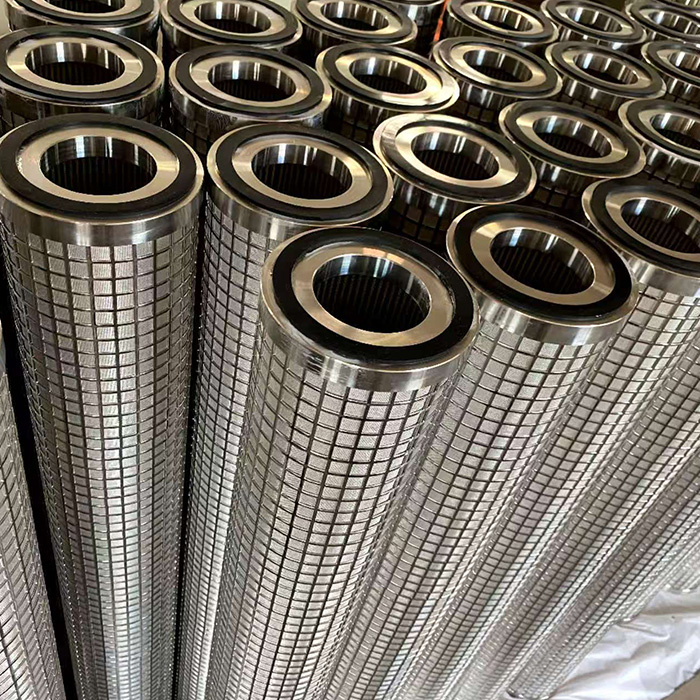 Metal Fiber Pleated Filter Cylinder