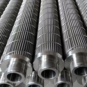 Metal Fiber Pleated Filter Cylinder