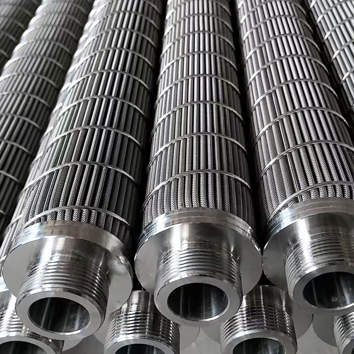 Metal Fiber Pleated Filter Cylinder